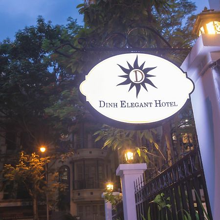 Dinh Elegant Hanoi Hotel Bagian luar foto