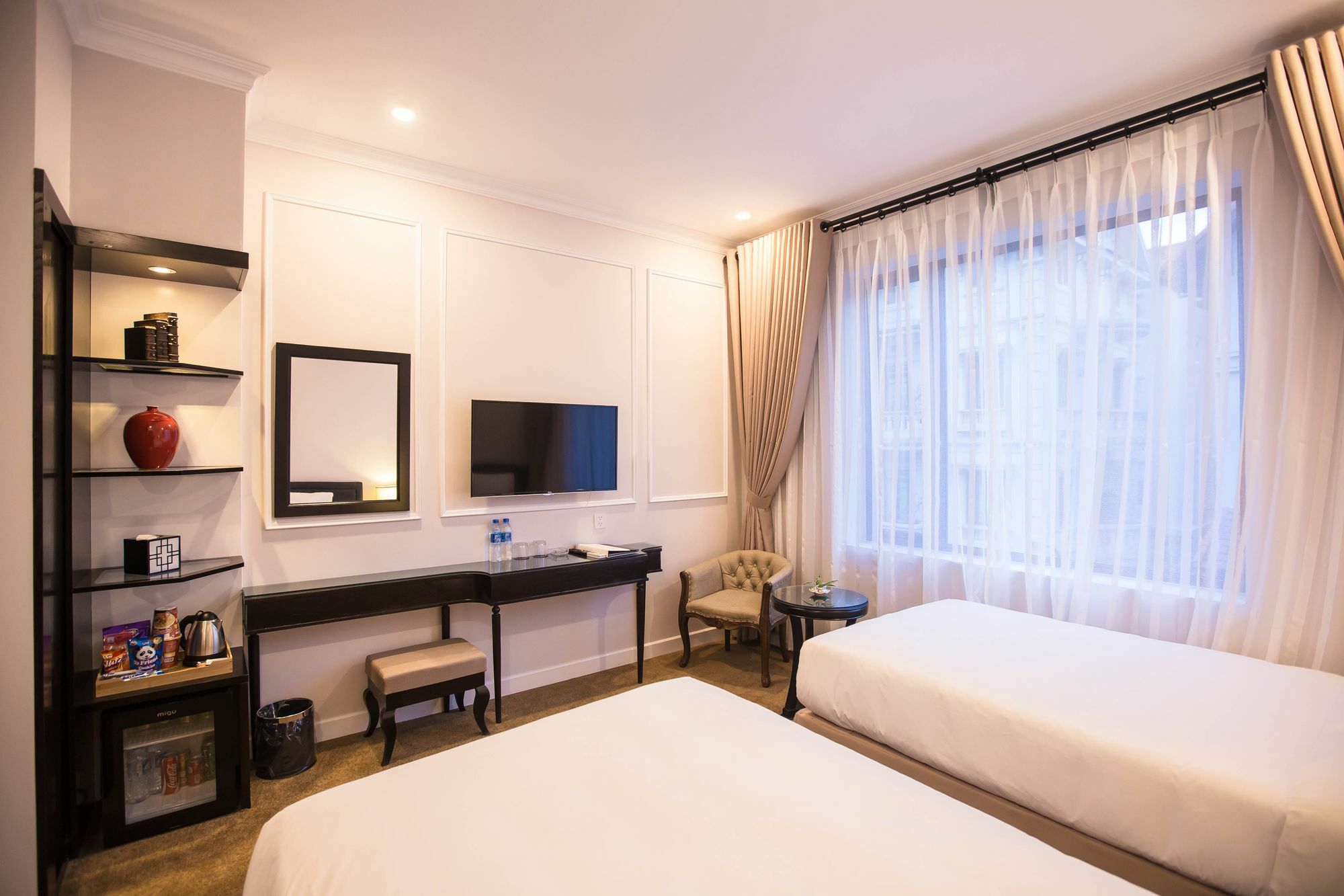 Dinh Elegant Hanoi Hotel Bagian luar foto