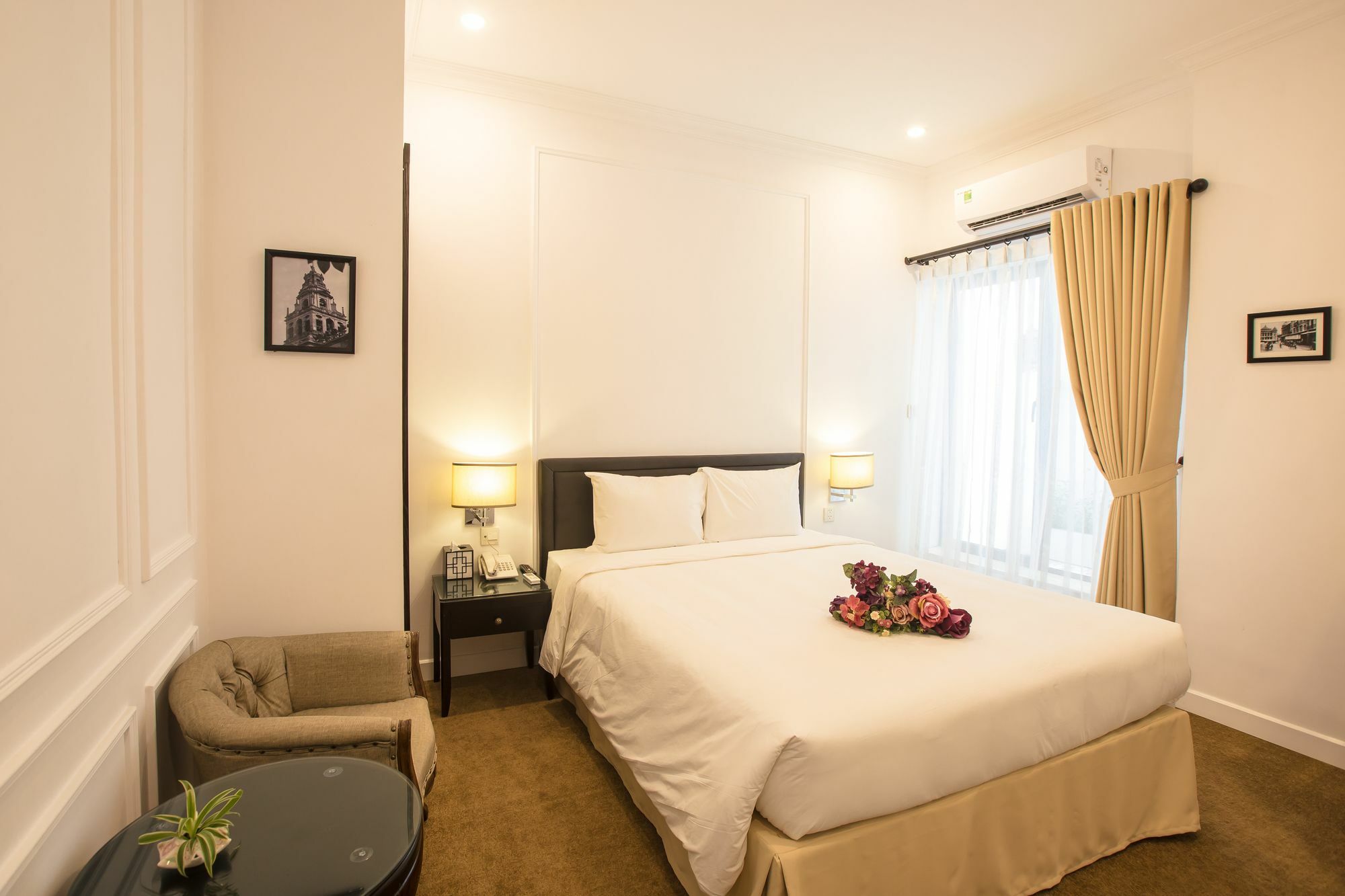 Dinh Elegant Hanoi Hotel Bagian luar foto